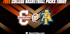 Free College Basketball Picks Today: North Carolina A&T Aggies vs Charleston Cougars 1/4/23