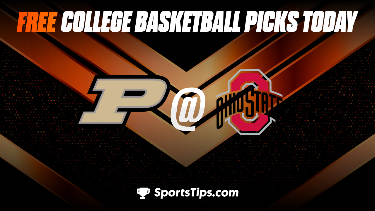 Free College Basketball Picks Today: Ohio State Buckeyes vs Purdue Boilermakers 1/5/23