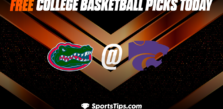 Free College Basketball Picks Today: Kansas State Wildcats vs Florida Gators 1/28/23