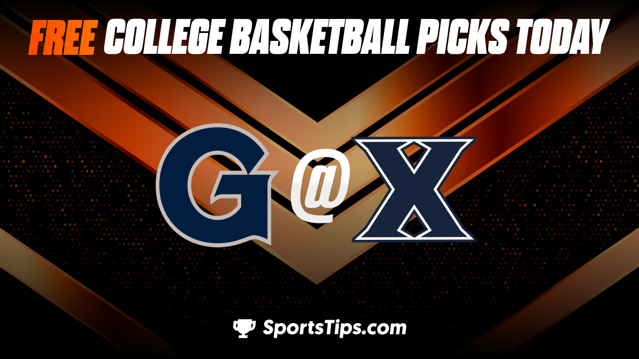 Free College Basketball Picks Today: Xavier Musketeers vs Georgetown Hoyas 1/21/22