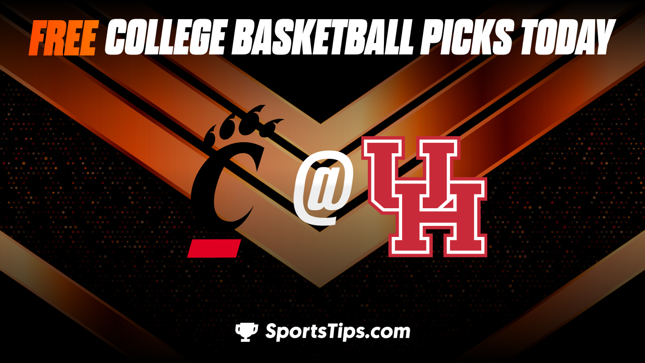 Free College Basketball Picks Today: Houston Cougars vs Cincinnati Bearcats 1/28/23