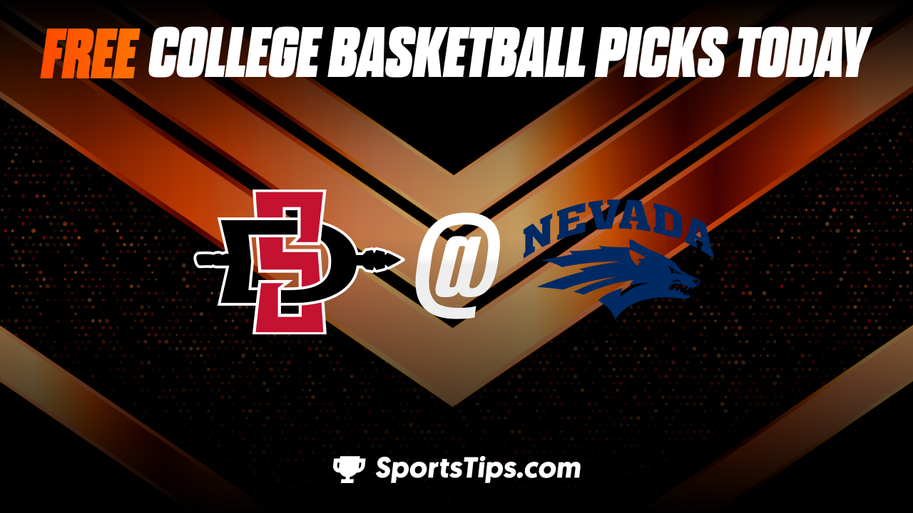 Free College Basketball Picks Today: Nevada Wolf Pack vs San Diego State Aztecs 1/31/23
