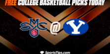 Free College Basketball Picks Today: Brigham Young Cougars vs Saint Mary’s Gaels 1/28/23