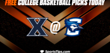 Free College Basketball Picks Today: Creighton Bluejays vs Xavier Musketeers 1/28/23
