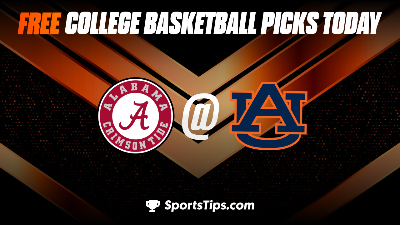 Free College Basketball Picks Today: Auburn Tigers vs Alabama Crimson Tide 2/11/23