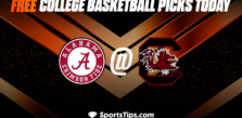 Free College Basketball Picks Today: South Carolina Gamecocks vs Alabama Crimson Tide 2/22/23