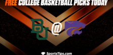 Free College Basketball Picks Today: Kansas State Wildcats vs Baylor Bears 2/21/23