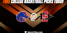 Free College Basketball Picks Today: San Diego State Aztecs vs Boise State Broncos 2/3/23