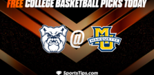 Free College Basketball Picks Today: Marquette Golden Eagles vs Butler Bulldogs 2/4/23