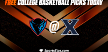 Free College Basketball Picks Today: Xavier Musketeers vs DePaul Blue Demons 3/9/23