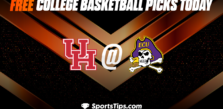 Free College Basketball Picks Today: Houston Cougars vs East Carolina Pirates 3/10/23