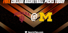 Free College Basketball Picks Today: Michigan Wolverines vs Indiana Hoosiers 2/11/23