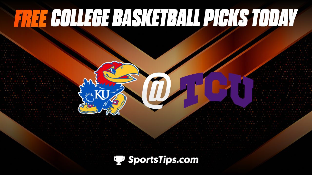 Free College Basketball Picks Today: Texas Christian University Horned Frogs vs Kansas Jayhawks 2/20/23