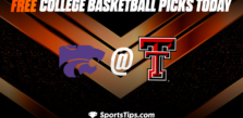 Free College Basketball Picks Today: Texas Tech Red Raiders vs Kansas State Wildcats 2/11/23