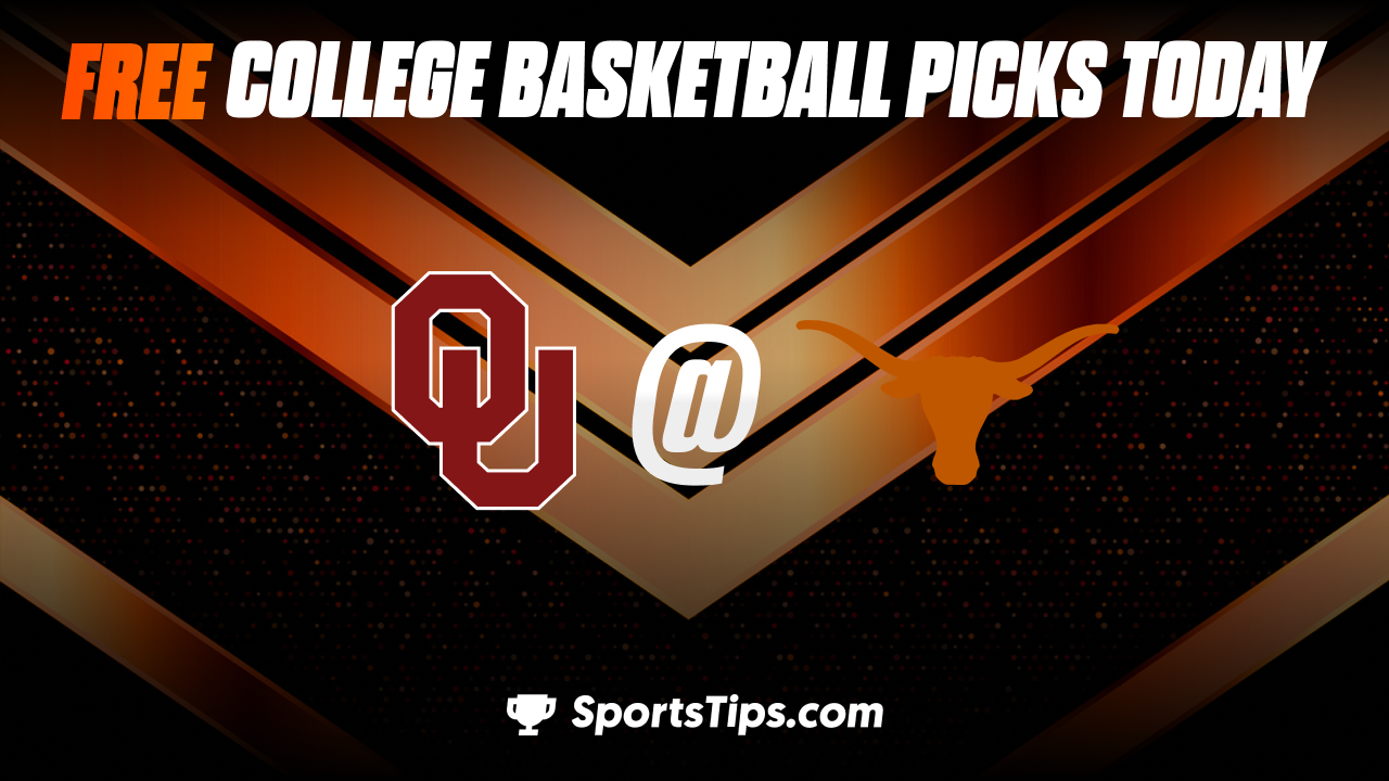 Free College Basketball Picks Today: Texas Longhorns vs Oklahoma Sooners 2/18/23