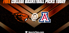 Free College Basketball Picks Today: Arizona Wildcats vs Oregon State Beavers 2/4/23