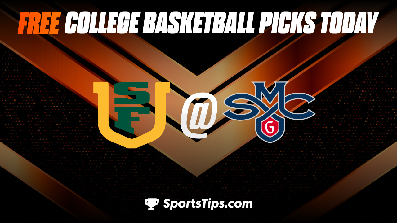 Free College Basketball Picks Today: Saint Mary’s Gaels vs San Francisco Dons 2/2/23