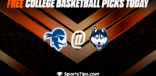 Free College Basketball Picks Today: Connecticut Huskies vs Seton Hall Pirates 2/18/23