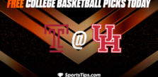Free College Basketball Picks Today: Temple Owls vs Houston Cougars 2/5/23