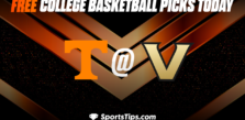 Free College Basketball Picks Today: Vanderbilt Commodores vs Tennessee Volunteers 2/8/23