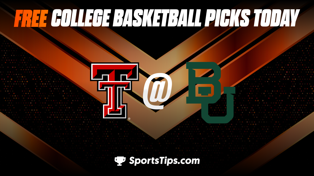 Free College Basketball Picks Today: Baylor Bears vs Texas Tech Red Raiders 2/4/22