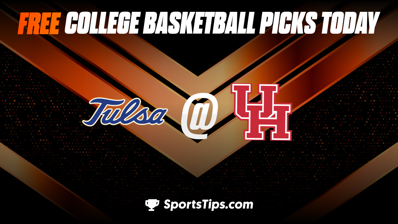 Free College Basketball Picks Today: Houston Cougars vs Tulsa Golden Hurricane 2/8/23