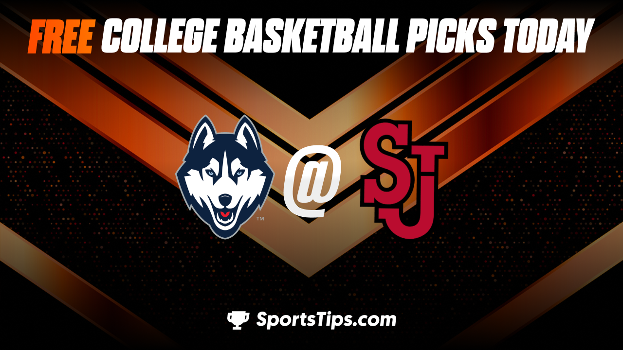 Free College Basketball Picks Today: St. John’s Red Storm vs Connecticut Huskies 2/25/23