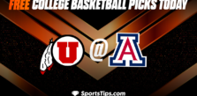 Free College Basketball Picks Today: Arizona Wildcats vs Utah Utes 2/16/23