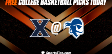 Free College Basketball Picks Today: Seton Hall Pirates vs Xavier Musketeers 2/24/23
