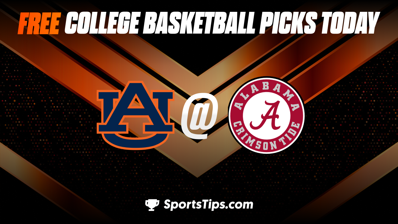 Free College Basketball Picks Today: Alabama Crimson Tide vs Auburn Tigers 3/1/23