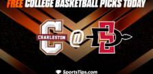 Free March Madness Picks Today For First Round 2023: San Diego State Aztecs vs Charleston Cougars 3/16/23