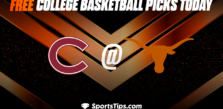 Free March Madness Picks Today For First Round 2023: Texas Longhorns vs Colgate Raiders 3/16/23