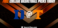 Free March Madness Picks Today For Second Round 2023: Tennessee Volunteers vs Duke Blue Devils 3/18/23