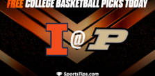 Free College Basketball Picks Today: Purdue Boilermakers vs Illinois Fighting Illini 3/5/23