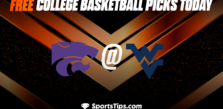 Free College Basketball Picks Today: West Virginia Mountaineers vs Kansas State Wildcats 3/4/23