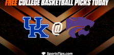Free March Madness Picks Today: Kansas State Wildcats vs Kentucky Wildcats 3/19/23