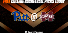 Free March Madness Picks Today For First Four 2023: Mississippi State Bulldogs vs Pittsburgh Panthers 3/14/23