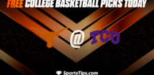 Free College Basketball Picks Today: Texas Christian University Horned Frogs vs Texas Longhorns 3/1/23