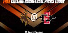 Free College Basketball Picks Today: San Diego State Aztecs vs Wyoming Cowboys 3/4/23